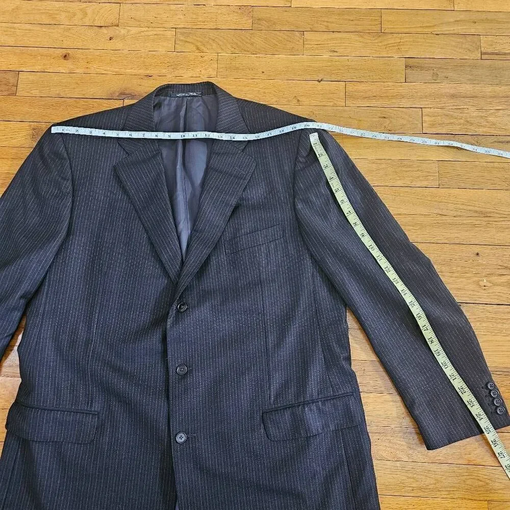 Ermenegildo Zegna Wool Blazer Sport Coat Jacket EU 60